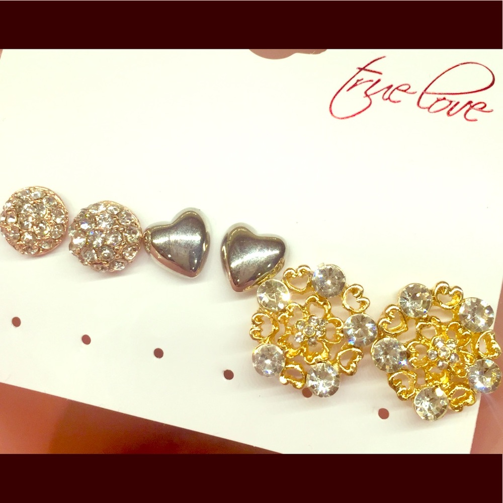 Stud earrings